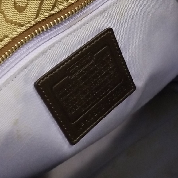 Coach brown purse - Picture 5 of 7